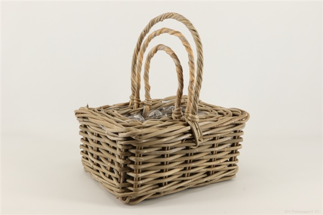 Handle basket set/3